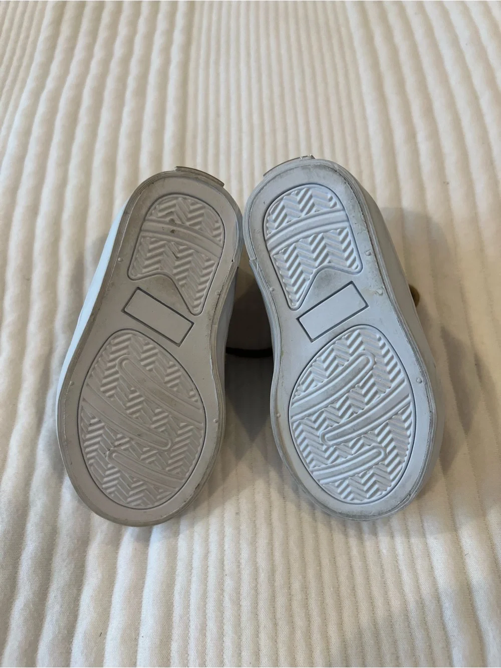 Janie and Jake Suede High-Top Sneakers in Tan - Size 5